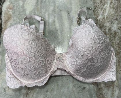Secret Treasures White Lace Push-up Bra Size 40D - $16 - From