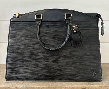 Louis Vuitton Authentic Riviera Black Noir Epi Bag with Small Luggage Tag -  $619 - From Lisa