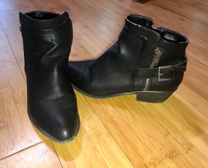 madden girl black booties