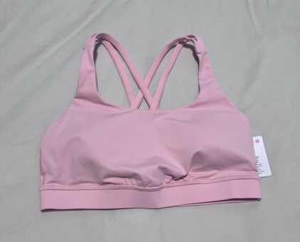 Lululemon Energy Bra *Medium Support, B–D Cups - Pink Blossom