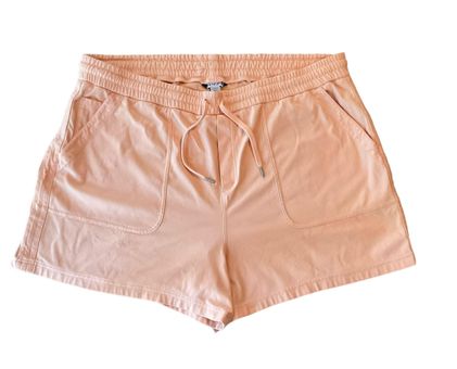 Athleta Farallon Peach Pull On Athletic Shorts Women's Size XL