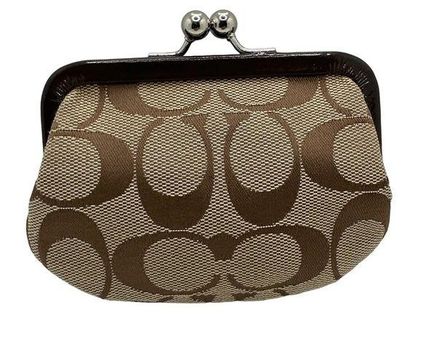 Coach Darcy kisslock coin purse | Kisslock, Coin purse, Coach