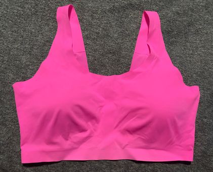 No Boundaries Pink Seamless Sports Bra Size XL - $8 (60% Off