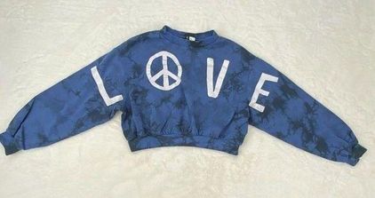 CREWNECK LOUIS VUITTON PEACE AND LOVE JAKET HOODIE SWEATER