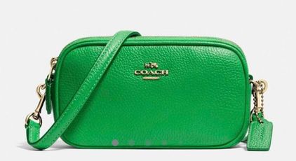 Coach Green Crossbody Bag - $62 (58% Off Retail) - From Leslie