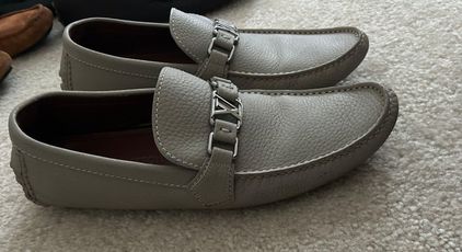 Louis Vuitton Men Loafers Gray Size 9.5 - $126 (92% Off Retail