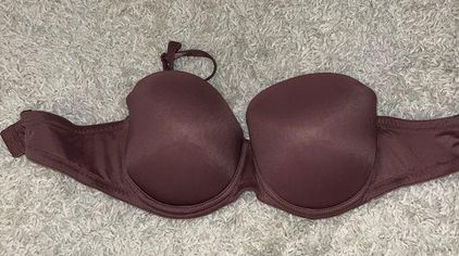 PINK - Victoria's Secret Victoria's Secret pink strapless bra 36c