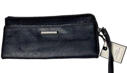 Dana Buchman Black Zip Wallet/Clutch