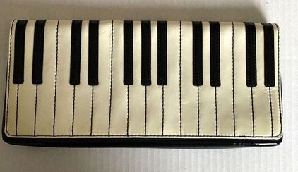 Kate Spade Rare Duet Piano Key Clutch 221 From Lally