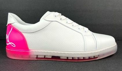 Christian Louboutin Viera Orlato Off White Low Top Sneakers