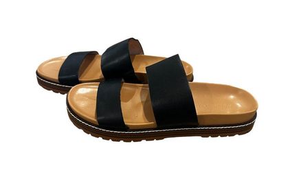 Madewell The Charley Double-Strap Slide Sandal