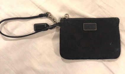 Coach Black Wallet Wristlet - $29 - From Alexis