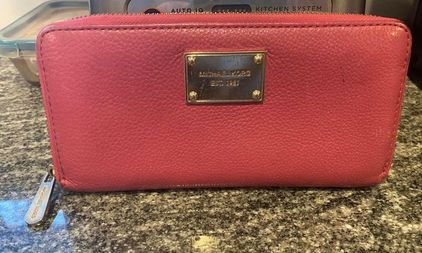 Michael Kors Hot Pink Wallet - $30 - From Ashley