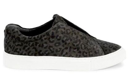 J SLIDES NYC J Slides Luv Leopard Print Suede Sneakers Multi Size