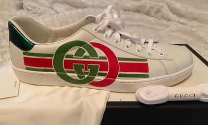 Men's Gucci White Sneakers & Athletic Shoes