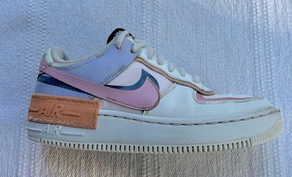 Wmns Air Force 1 Shadow 'Orange Chalk Pink Glaze' - Nike - CI0919