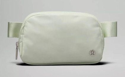 Lululemon Everywhere Belt Bag Kohlrabi Green/White 1L Green - $39