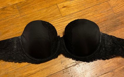 Victoria's Secret Black Strapless Bra