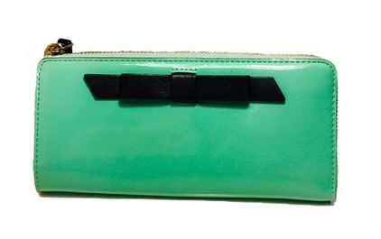 Kate Spade Authentic Mint Green With Black Bow Wallet - $88 (37% Off  Retail) - From Gigi