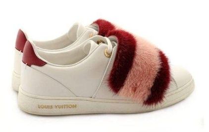 Louis Vuitton Women's FrontRow Velcro Sneakers Leather