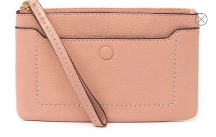 Marc Jacobs Empire City Leather Wristlet Pink 120 New With Tags