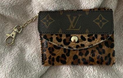 DIY How to Repurpose Louis Vuitton Monogram Wallet into Crossbody