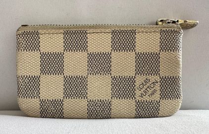 Pochette Cles Damier Azur