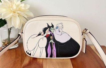 Coach, Bags, Nwt Coach Disney Villains Handbag