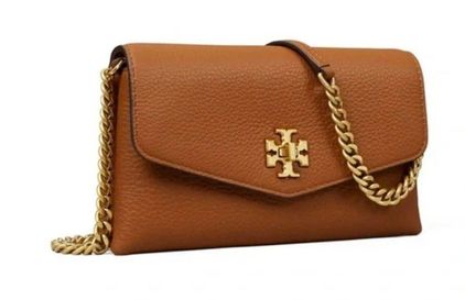 Tory Burch Kira Pebbled Chain Wallet Crossbody Bag