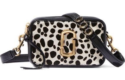 Marc Jacobs Black 'The Softshot 17' crossbody bag