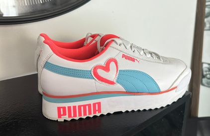 Puma Roma Amor Heart Women's Sneakers Multiple Size 10 - $23 (72% Off  Retail) - From Neviah