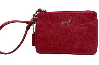 Coach Poppy Fuchsia / Barbiecore Pink Wristlet - $39 - From Lolas