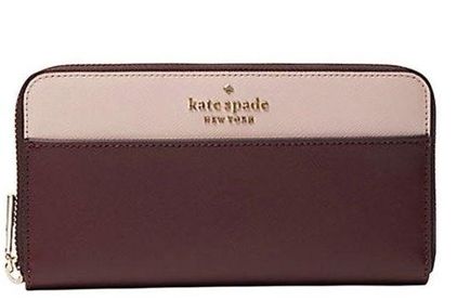 Kate Spade Staci Large Satchel Colorblock Saffiano Leather Rose