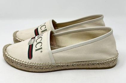 Gucci White Espadrilles 2024