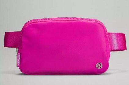 Lululemon Sonic Pink Wordmark Logo Everywhere Belt Bag Nwt - $115 New With  Tags - From Marie