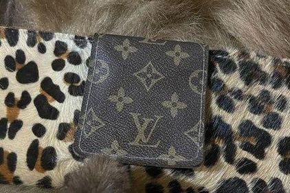 Repurposed Leopard Wallet - $190 - From Gracie