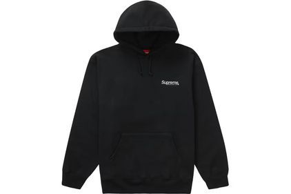 Supreme Worldwide Hooded Sweatshirt Black Size M - $118 (66% Off