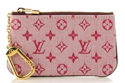 Louis Vuitton Monogram Mini Lin Key Pouch 