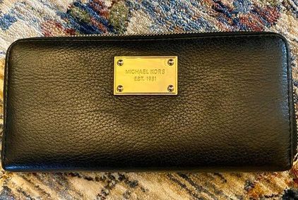 Michael Kors Brown and Black Wallet