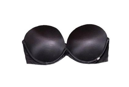 Victoria's Secret 36DD Multi-way Very Sexy Black Bra Strapless