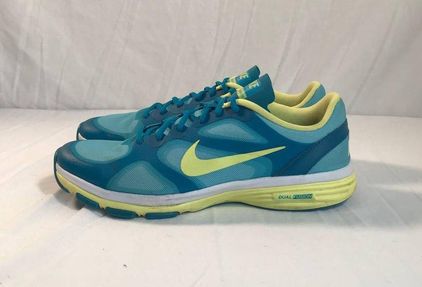Botánico Aspirar estético Nike Dual Fusion TR Running Shoes Womens Sz 8.5 Womens Blue - $36 - From No