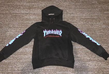 Thrasher/supreme THRASHER X SUPREME HOODIE Black Size M - $500 (36