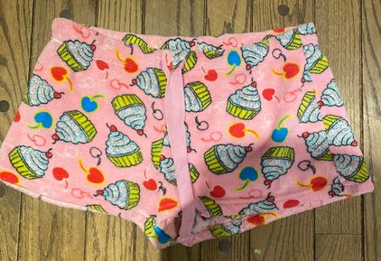 No Boundaries Cupcake Pajama Shorts Pink Size XL 8 From Amanda