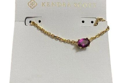 Purple Kendra Scott Necklace - Gem