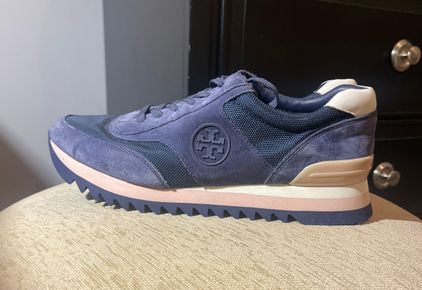 Tory Burch Sawtooth Sneakers Multiple Size 9 - $200 (42% Off Retail) - From  Chloe