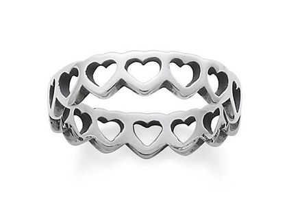 James avery tiny hearts cheap band