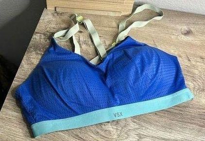 Victoria's Secret VSX Sport Women's 36C Blue Sports Bra Size