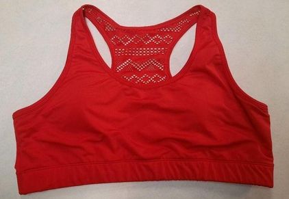 Zyia Active Red Red Bomber Bra Sports bra Size XXL - $28 - From Ashley