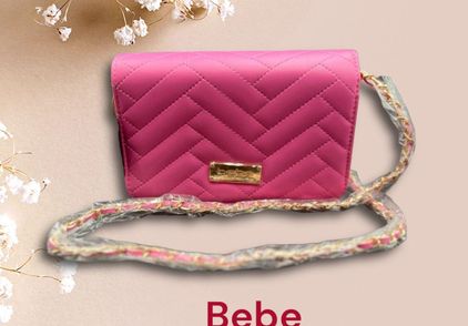 Bebe Sophia Crossbody Small Bubblegum bag. MSRP 69.00 Pink 29