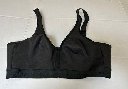 Cacique unlined Bra 40D Black Size undefined - $23 - From loreto